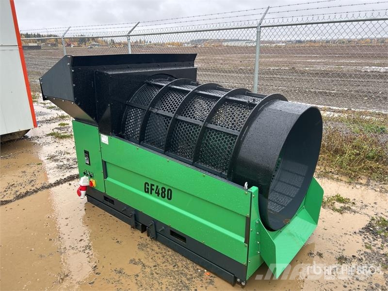 Erie Industries GF480 Rotary Drum Trommel Screen Valjasta sita