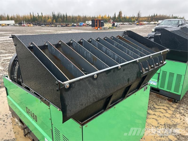  Erie Industries GF480 Rotary Drum Trommel Screen Valjasta sita