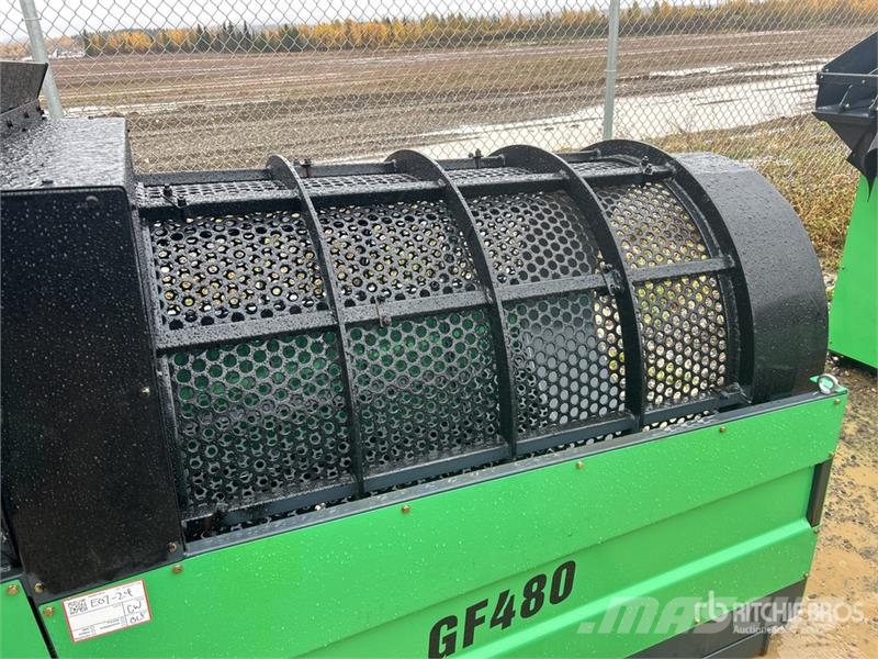 Erie Industries GF480 Rotary Drum Trommel Screen Valjasta sita