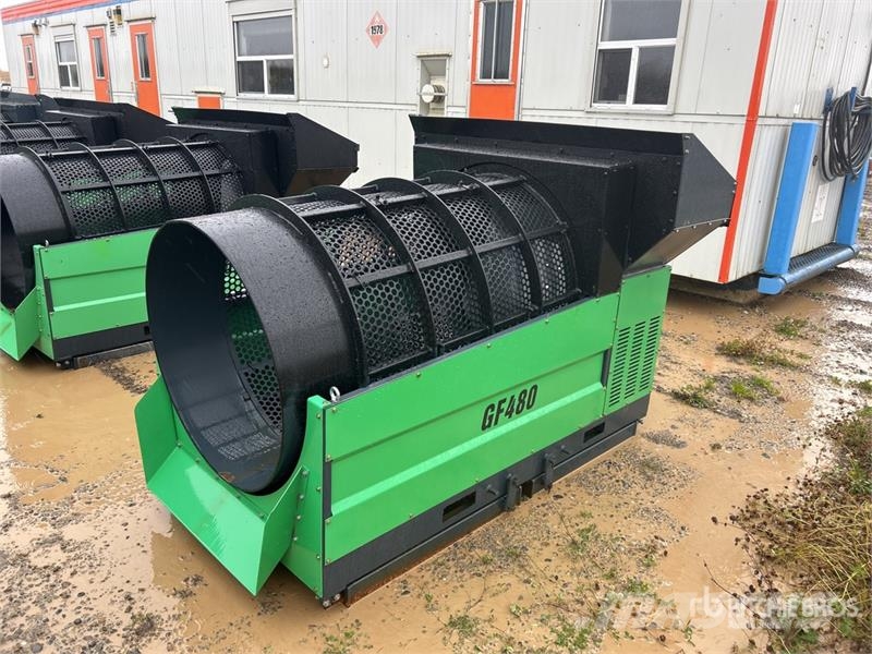 Erie Industries GF480 Rotary Drum Trommel Screen Valjasta sita