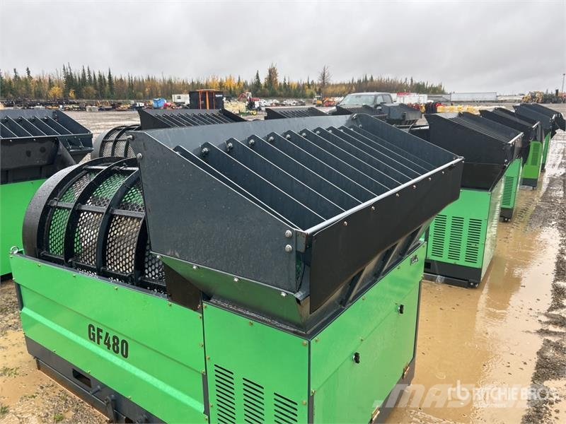 Erie Industries GF480 Rotary Drum Trommel Screen Valjasta sita