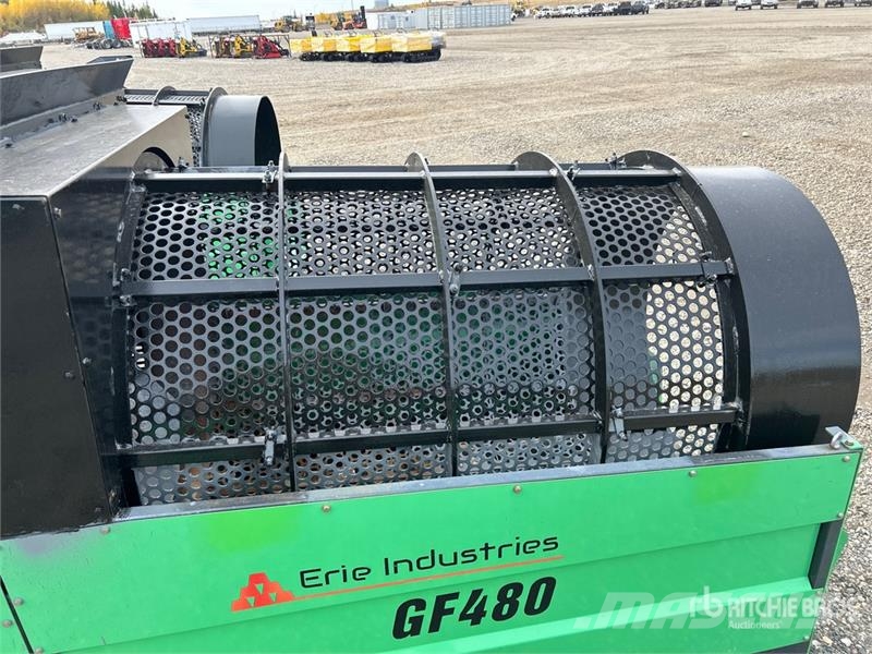 Erie Industries GF480 Rotary Drum Trommel Screen Valjasta sita
