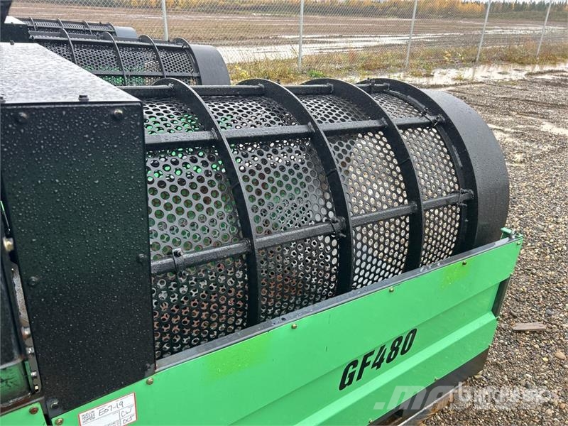  Erie Industries GF480 Rotary Drum Trommel Screen Valjasta sita