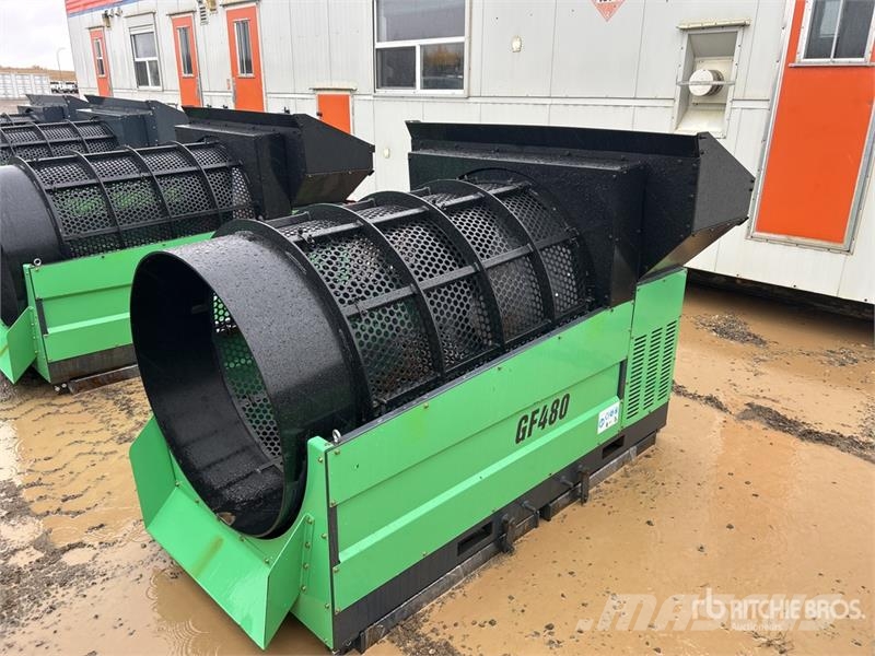  Erie Industries GF480 Rotary Drum Trommel Screen Valjasta sita