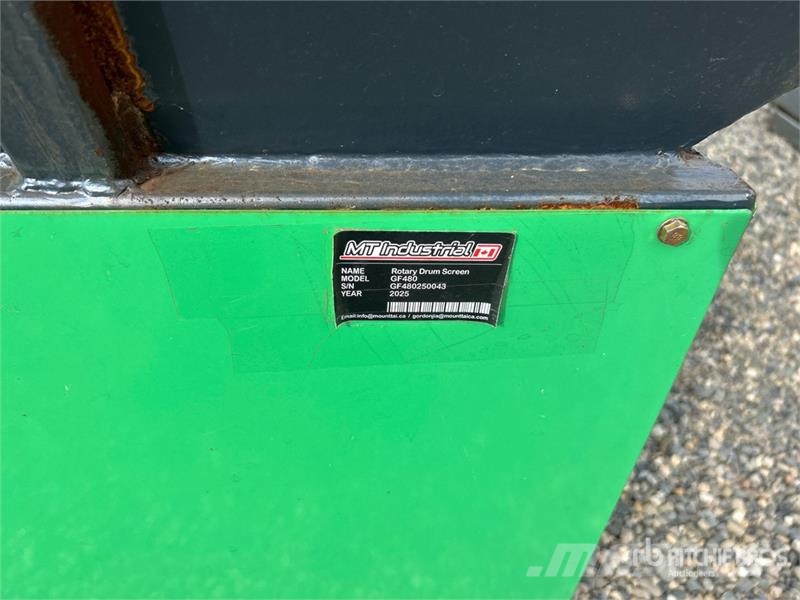 Erie Industries GF480 Rotary Drum Trommel Screen Trummlid