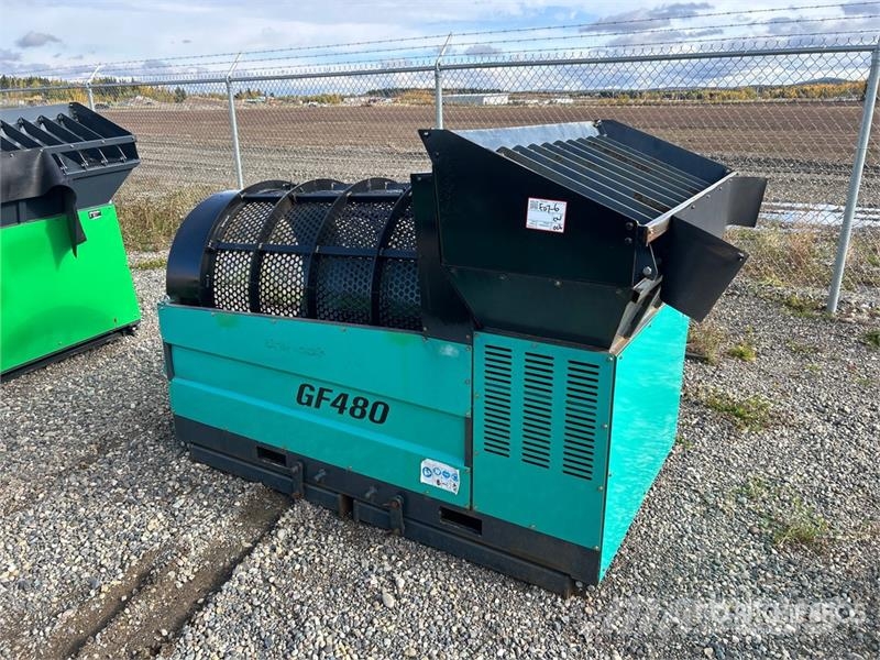 Erie Industries GF480 Rotary Drum Trommel Screen Valjasta sita
