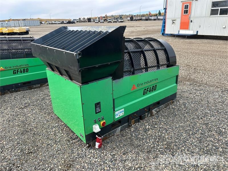 Erie Industries GF480 Rotary Drum Trommel Screen Valjasta sita