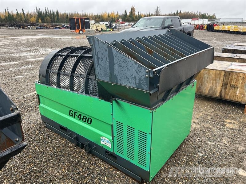 Erie Industries GF480 Rotary Drum Trommel Screen Valjasta sita
