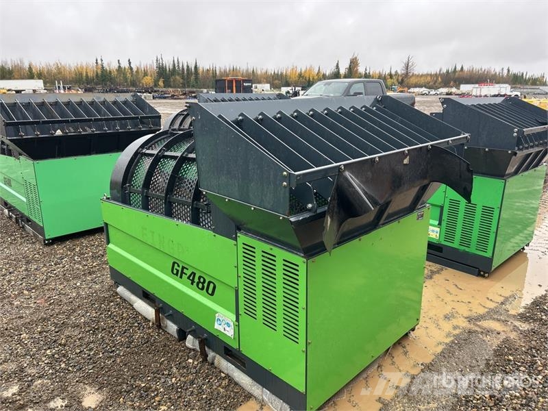  Erie Industries GF480 Rotary Drum Trommel Screen Valjasta sita