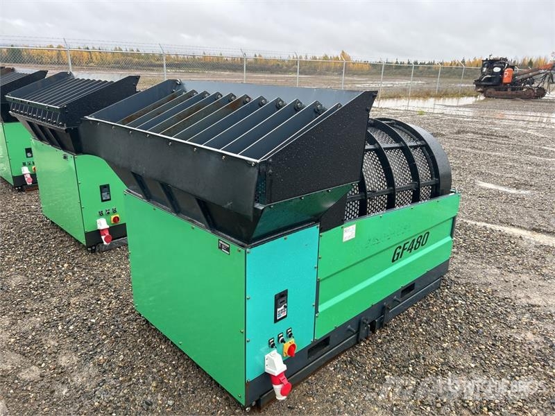 Erie Industries GF480 Rotary Drum Trommel Screen Valjasta sita