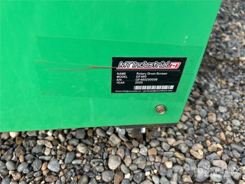  Erie Industries GF480 Rotary Drum Trommel Screen Trommels