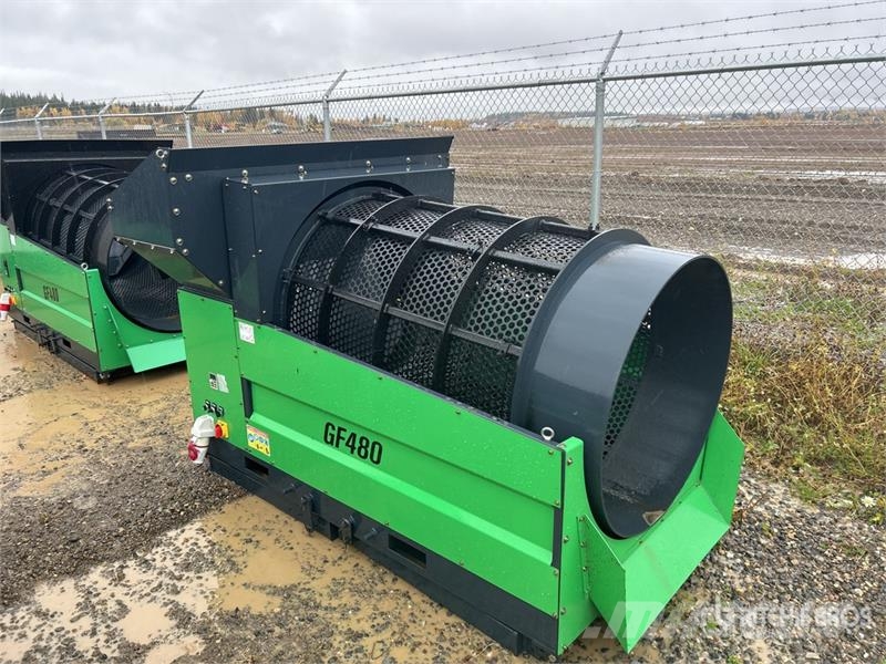 Erie Industries GF480 Rotary Drum Trommel Screen Valjasta sita