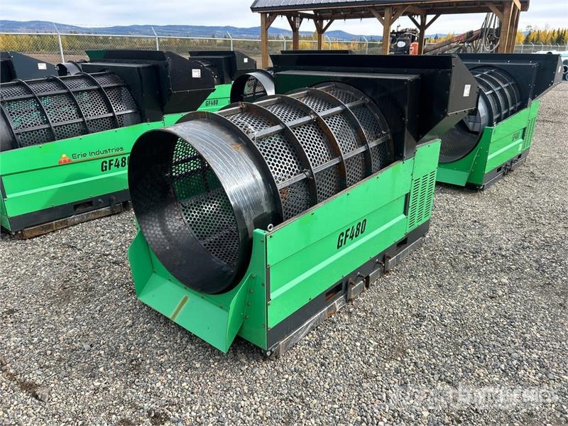 Erie Industries GF480 Rotary Drum Trommel Screen Szitadobok