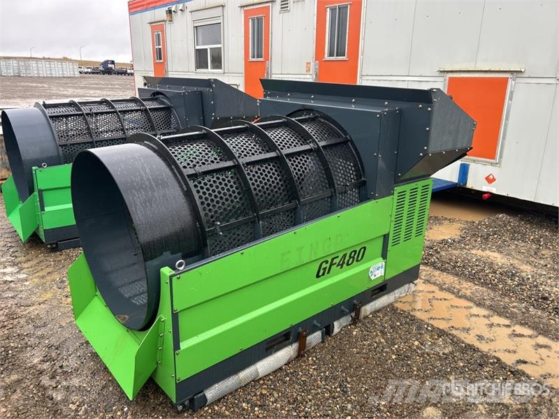  Erie Industries GF480 Rotary Drum Trommel Screen Valjasta sita