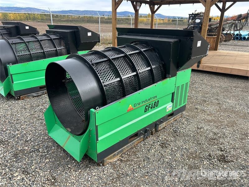  Erie Industries GF480 Rotary Drum Trommel Screen Trommels