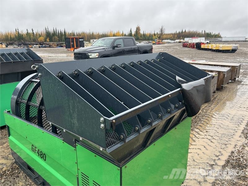  Erie Industries GF480 Rotary Drum Trommel Screen Valjasta sita