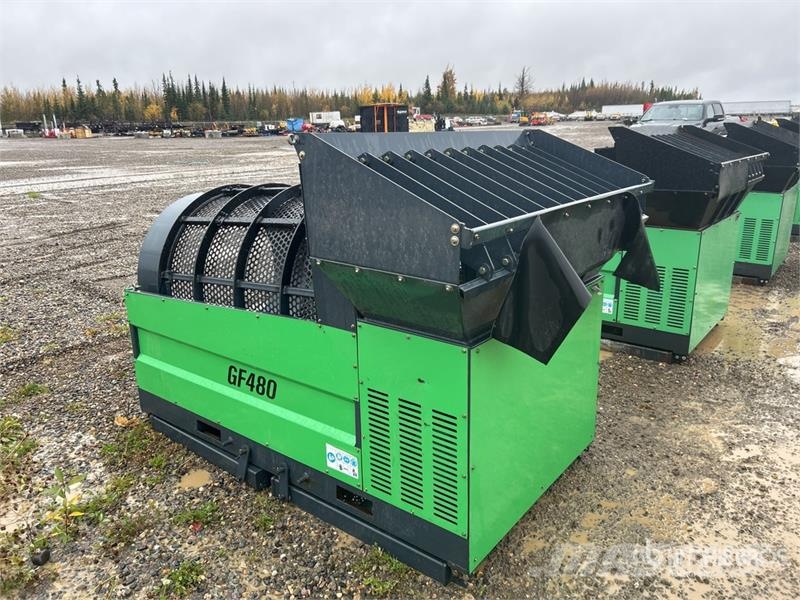 Erie Industries GF480 Rotary Drum Trommel Screen Valjasta sita