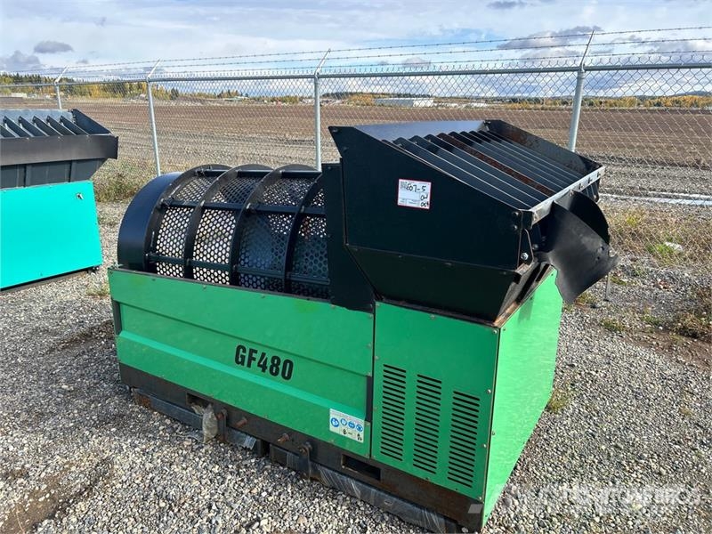 Erie Industries GF480 Rotary Drum Trommel Screen Valjasta sita
