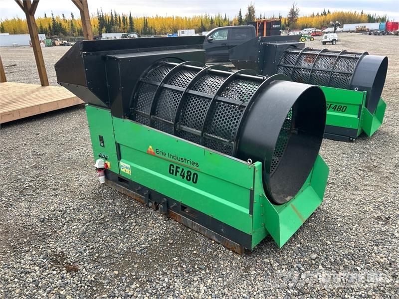  Erie Industries GF480 Rotary Drum Trommel Screen Trommels