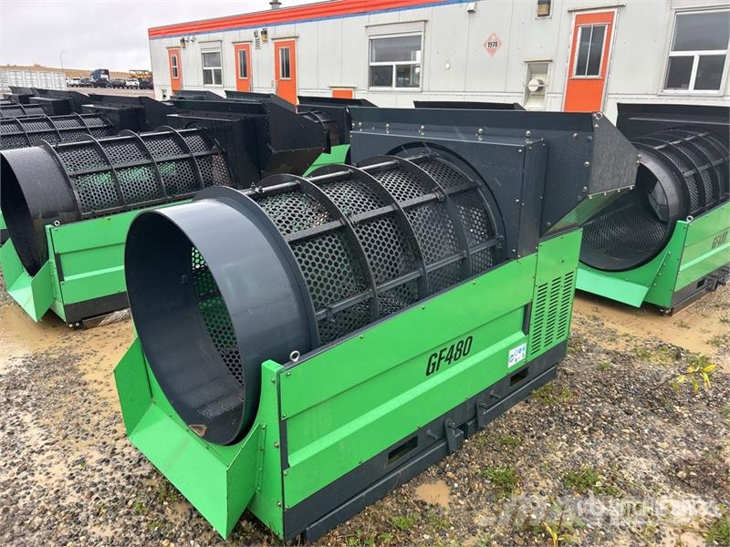 Erie Industries GF480 Rotary Drum Trommel Screen Valjasta sita