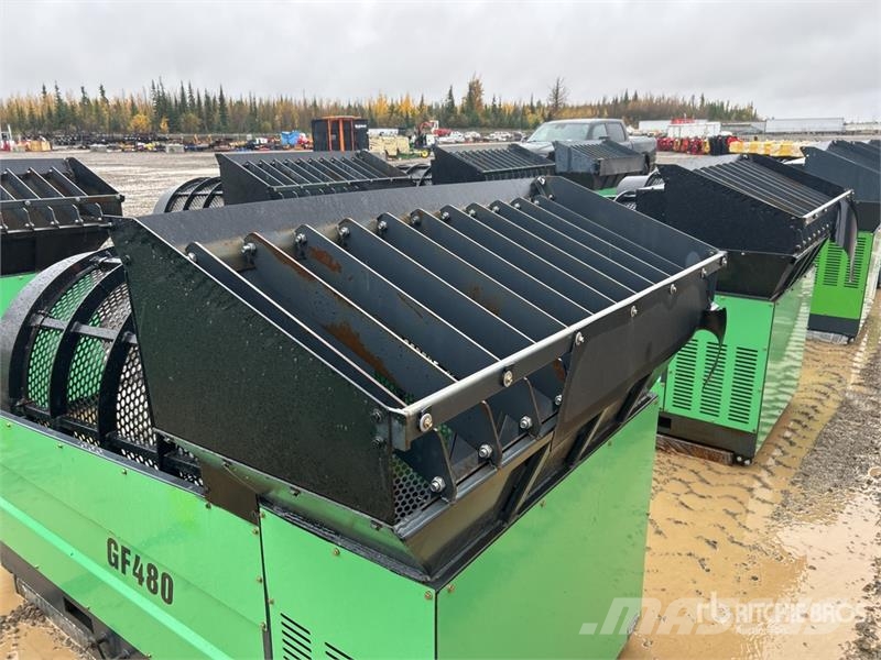  Erie Industries GF480 Rotary Drum Trommel Screen Valjasta sita