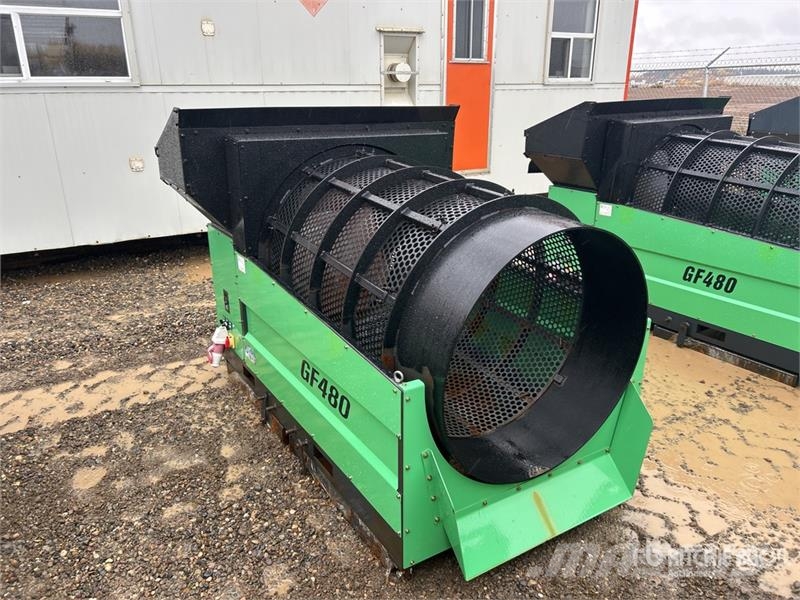  Erie Industries GF480 Rotary Drum Trommel Screen Valjasta sita