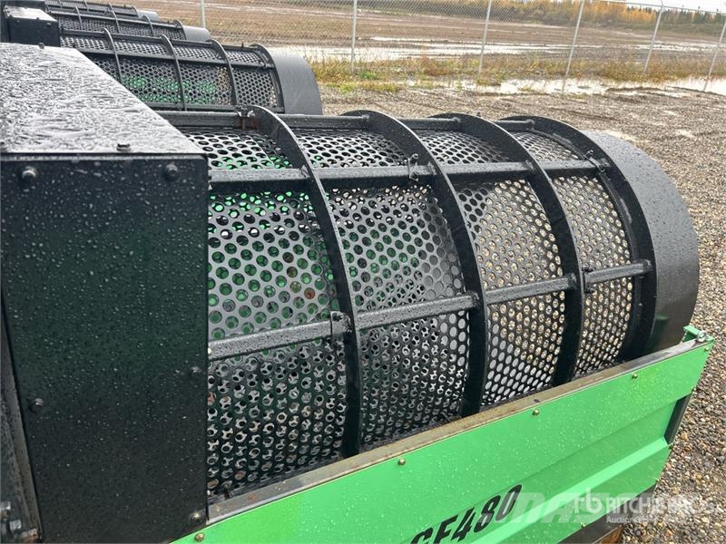 Erie Industries GF480 Rotary Drum Trommel Screen Valjasta sita