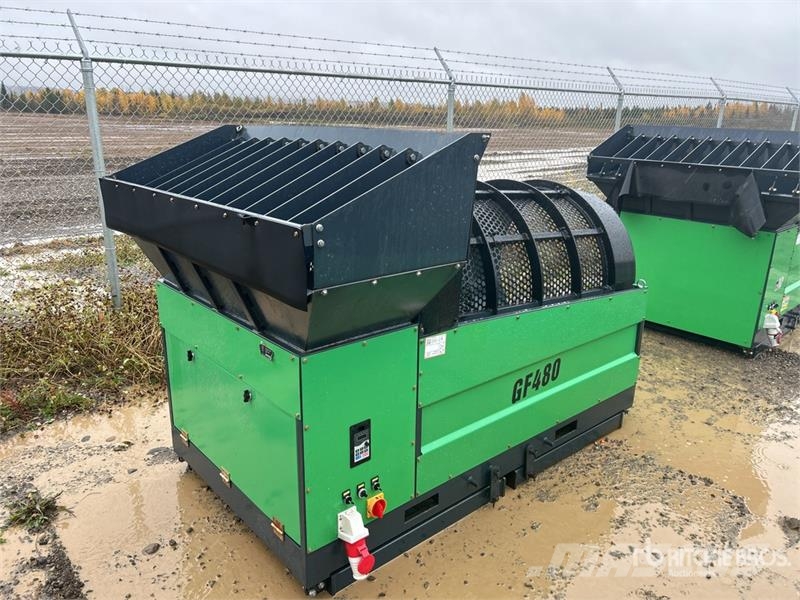 Erie Industries GF480 Rotary Drum Trommel Screen Valjasta sita