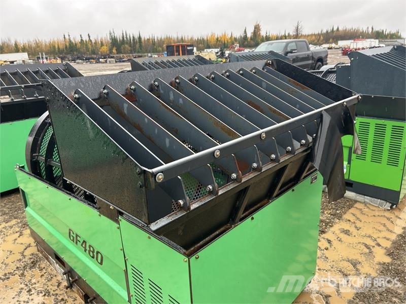  Erie Industries GF480 Rotary Drum Trommel Screen Valjasta sita