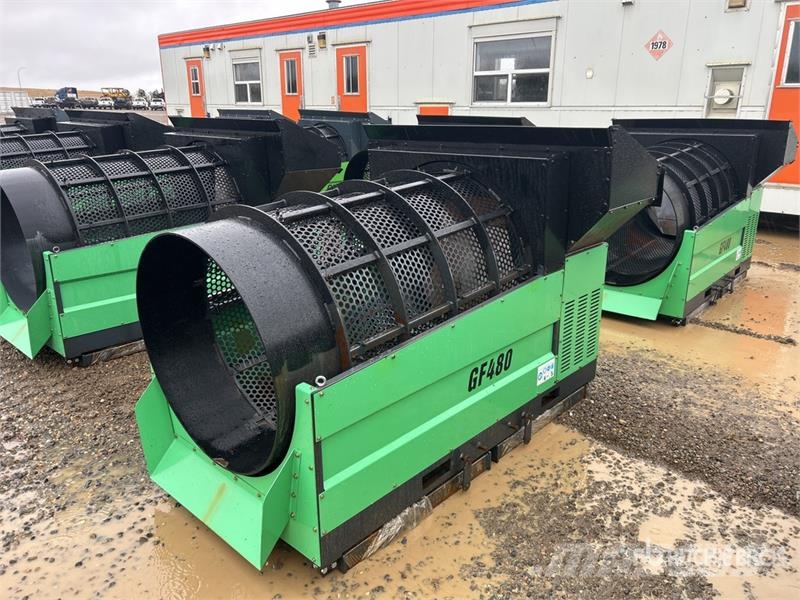  Erie Industries GF480 Rotary Drum Trommel Screen Valjasta sita