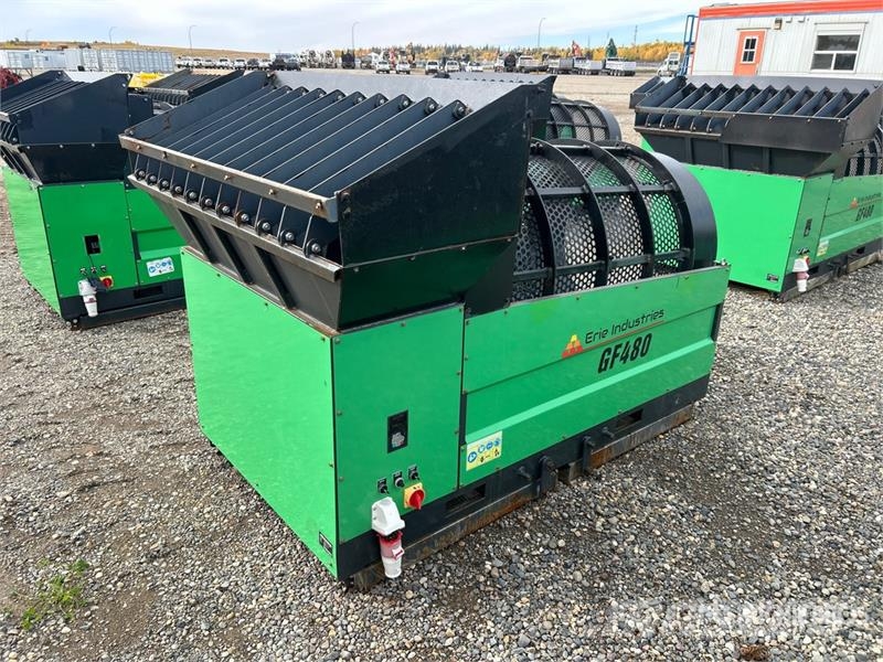  Erie Industries GF480 Rotary Drum Trommel Screen Trommels