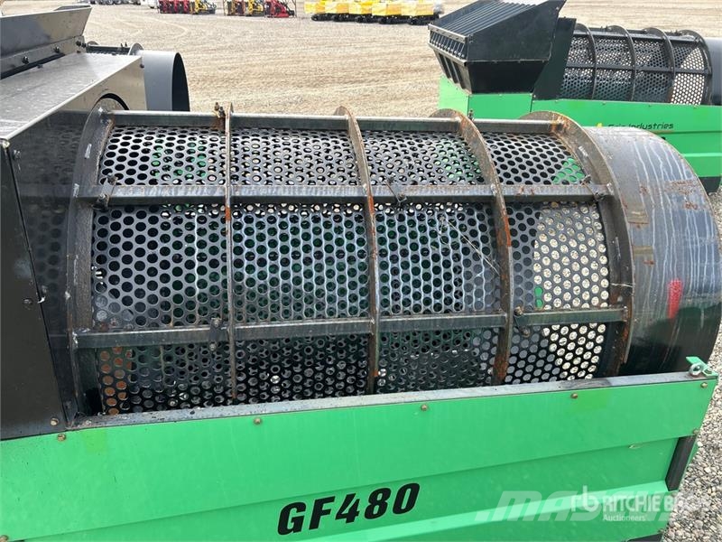 Erie Industries GF480 Rotary Drum Trommel Screen Szitadobok