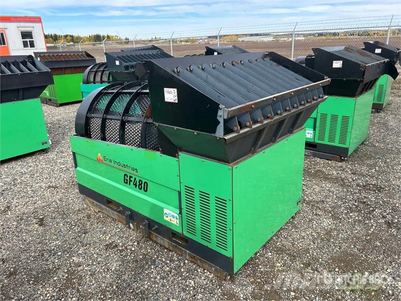  Erie Industries GF480 Rotary Drum Trommel Screen Trommels