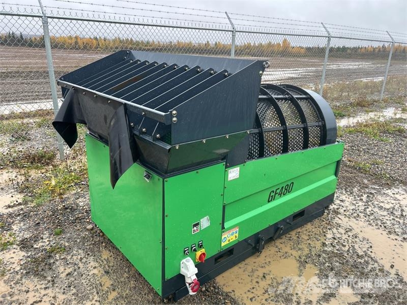 Erie Industries GF480 Rotary Drum Trommel Screen Valjasta sita