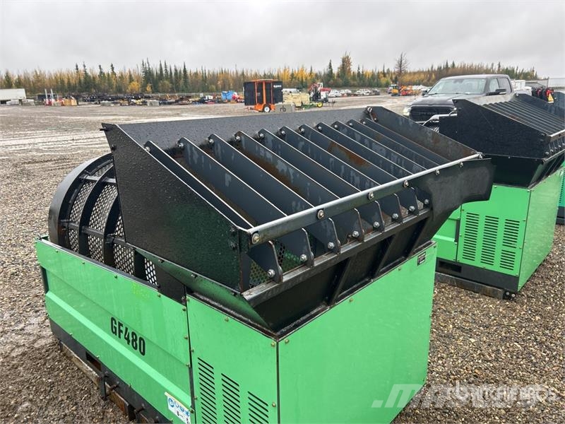  Erie Industries GF480 Rotary Drum Trommel Screen Valjasta sita