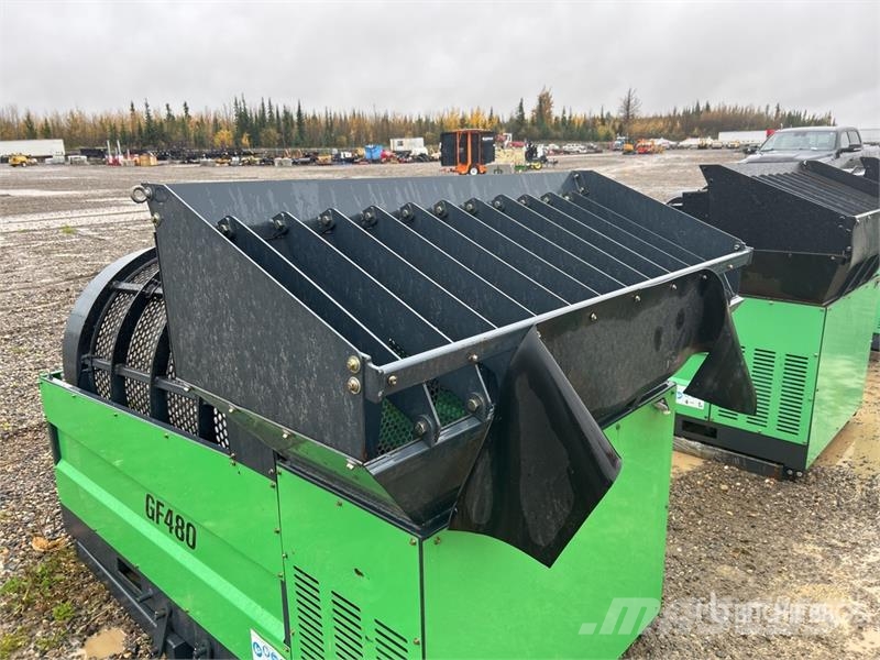 Erie Industries GF480 Rotary Drum Trommel Screen Valjasta sita