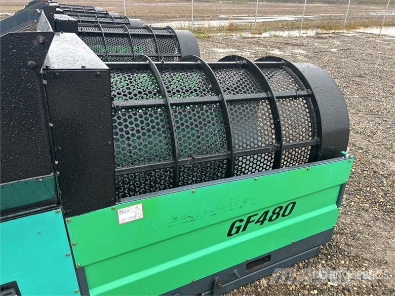 Erie Industries GF480 Rotary Drum Trommel Screen Valjasta sita