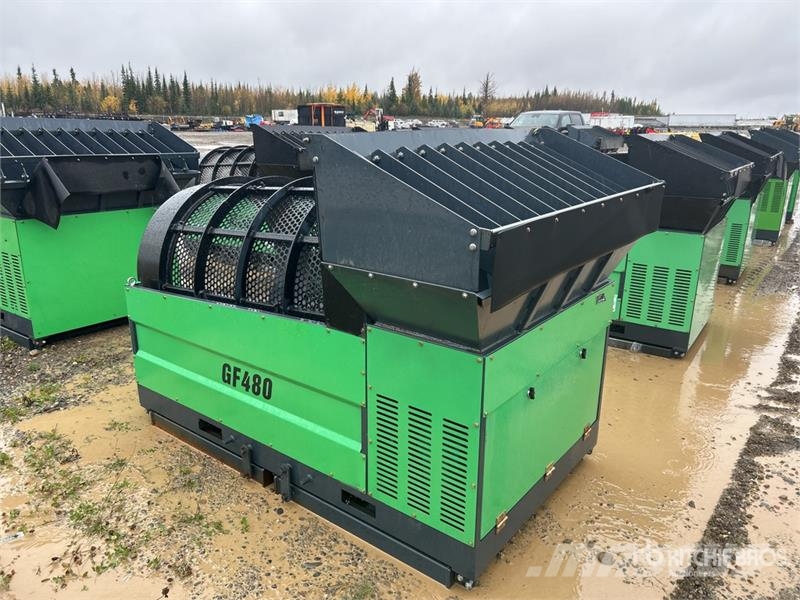 Erie Industries GF480 Rotary Drum Trommel Screen Valjasta sita