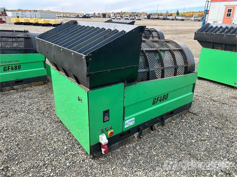 Erie Industries GF480 Rotary Drum Trommel Screen Szitadobok
