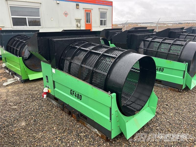 Erie Industries GF480 Rotary Drum Trommel Screen Valjasta sita