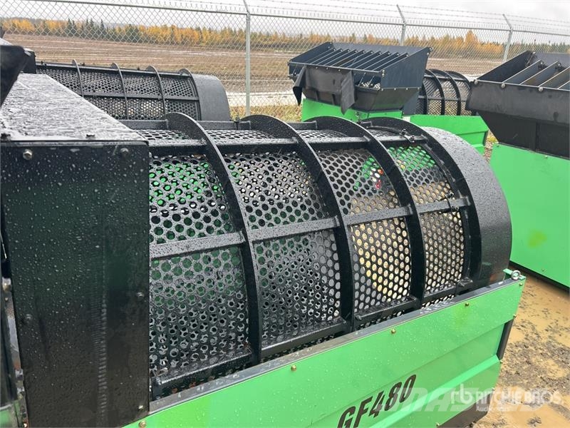  Erie Industries GF480 Rotary Drum Trommel Screen Valjasta sita