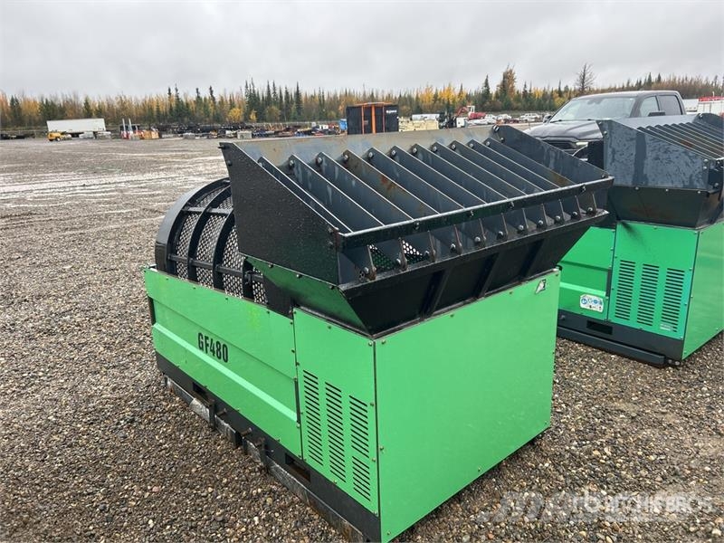 Erie Industries GF480 Rotary Drum Trommel Screen Valjasta sita