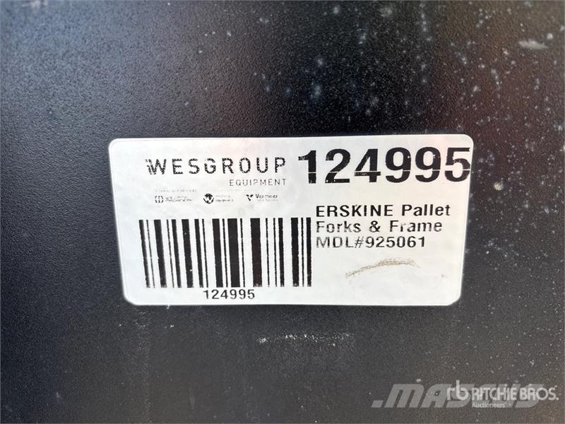  Erkskine 48 in Skid Steer Forks Паллетные вилы для фронтальных погрузчиков