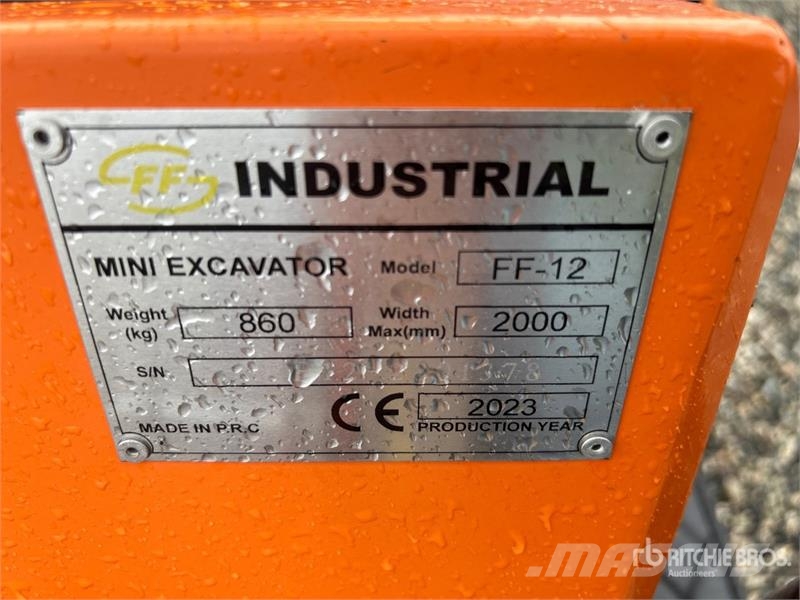 FF Industrial FF-12 Mini Excavator Minikaivukoneet < 7t