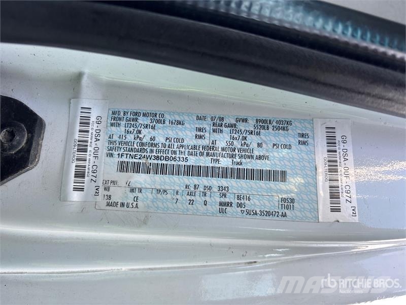 Ford E-250 Gesloten bedrijfswagens