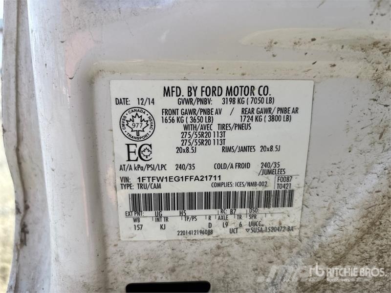 Ford F-150 King Ranch 4x4 Crew Cab Pickup Muu