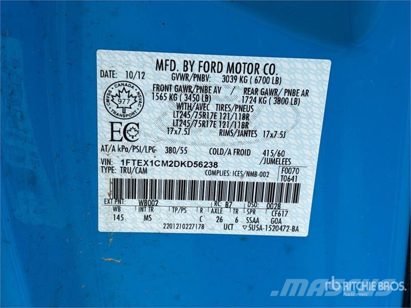 Ford F-150 XLT 4x2 Crew Cab Pickup Muu