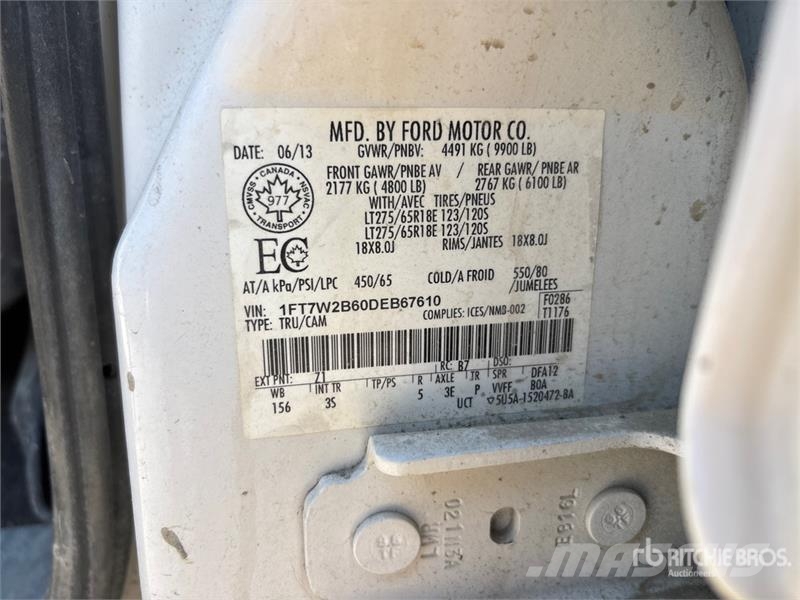 Ford F-250 XLT 4x4 Crew Cab Pickup Otras furgonetas