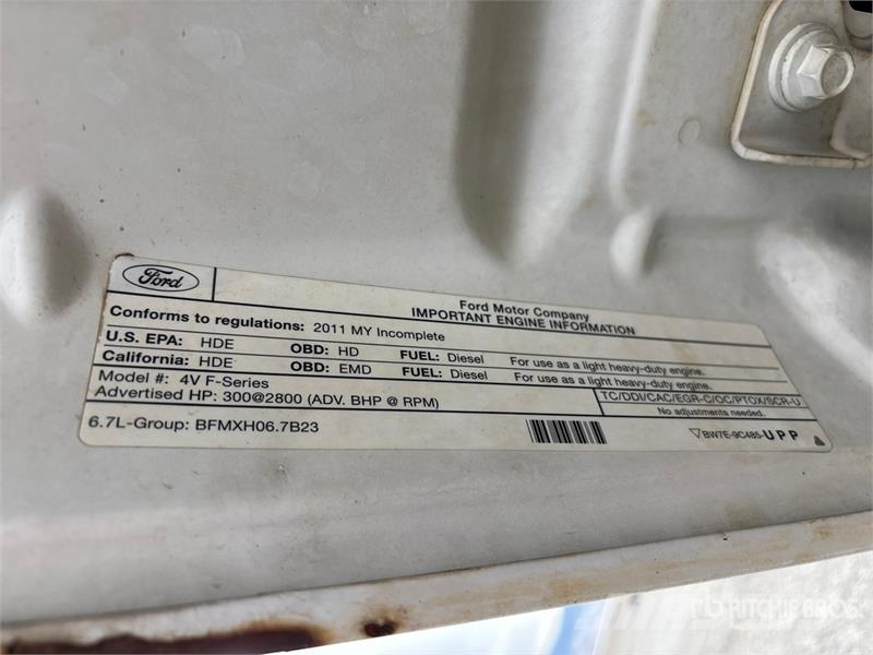 Ford F-550 XL 4x4 Service Truck (Inoperable) Onderhoud voertuigen