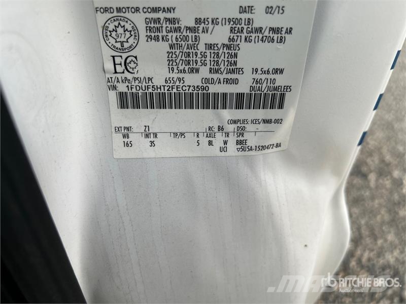 Ford F65A.0.24 6129 lb Knuckle Boom on Ford F-550 XLT 4 Tovornjaki z žerjavom